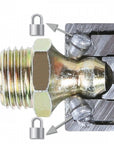 Testina per ingrassaggio autobloccante a 6 spilli